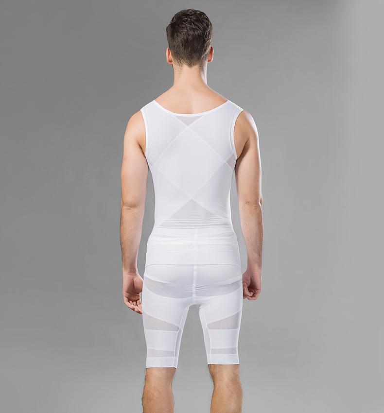 INSMANX của nam giới corset chia phù hợp chặt chẽ stretch đồ lót corset eo bụng nhựa đùi hông quần lót nữ
