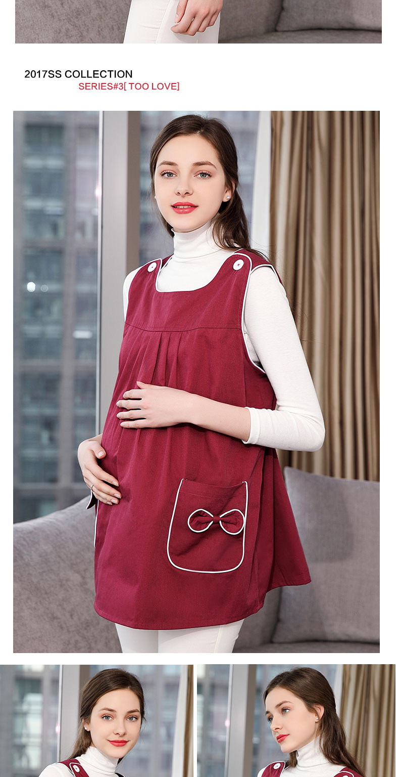 Youjia bức xạ phù hợp với áo khoác tạp dề tạp dề bà bầu trang phục bảo vệ bức xạ chính hãng quần áo mặc để làm việc máy tính bốn mùa quần áo sợi bạc chống bức xạ cho phụ nữ mang thai