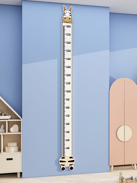 Mario Cartoon Height Measuring Ruler Wall Sticker Super Mario Children's Room Decoration Baby Bedroom Wall Decoration