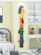 Cartoon Animal Height Measuring Ruler Wall Sticker Kidsren's Room Layout Creative Baby Bedroom Bedside Wall Decoration Painting