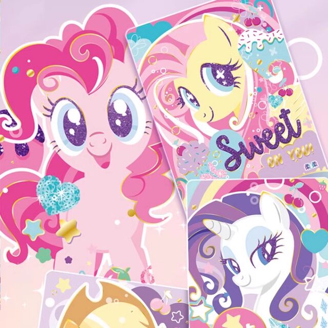 ເກມບັດ My Little Pony Card Fun Shadow Pack, ກ່ອງທັງຫມົດຂອງ Huiyue Pack, ປື້ມບັນທຶກບັດ SC ຮູບທີຫ້າ, ກ່ອງຕາບອດອຸປະກອນຂ້າງ.