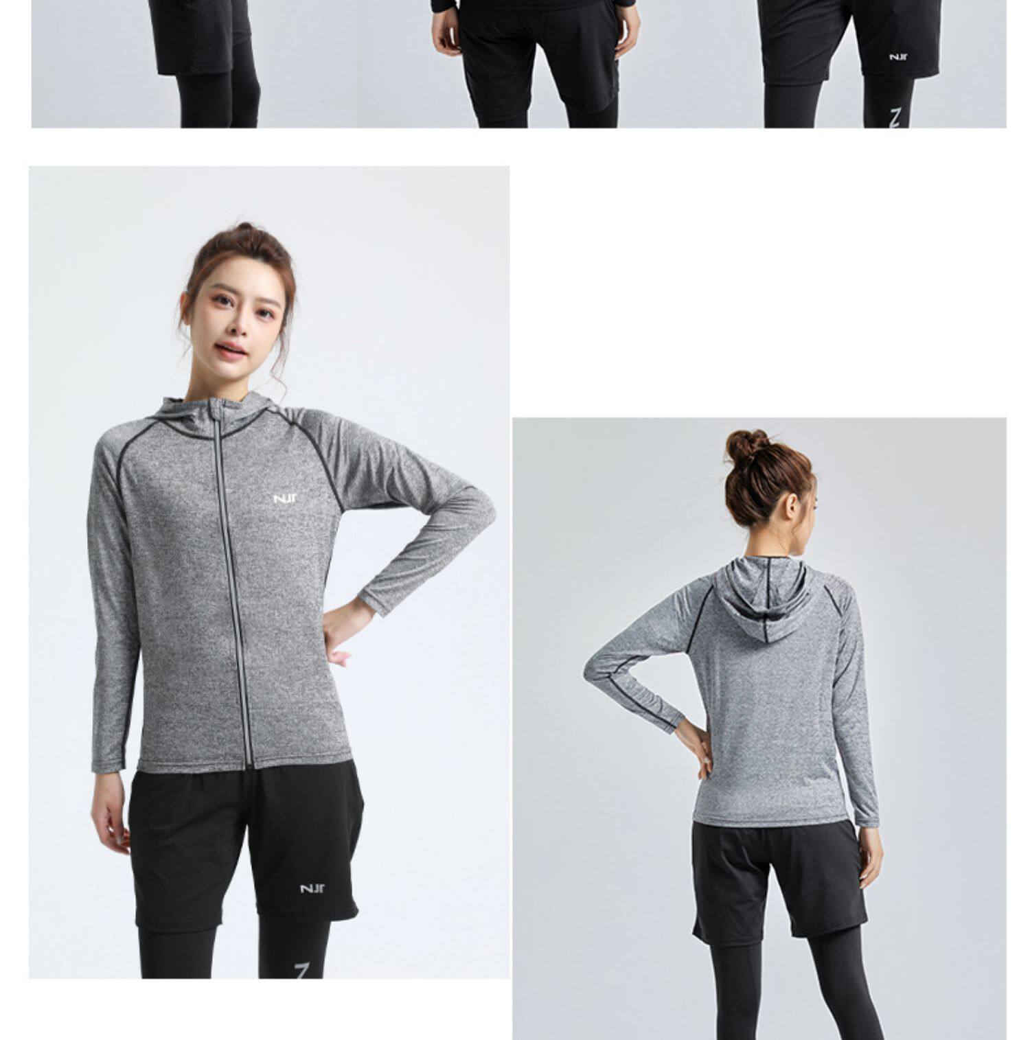 Одежда для йоги 南极人瑜伽服套装女士修身显瘦运动初学者好看的速干透气紧身衣服