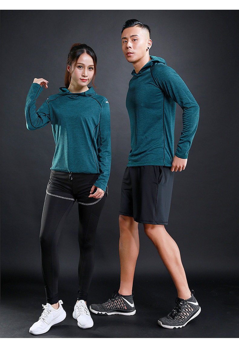  Спортивная баскетбольная дышащая толстовка с капюшоном подходит для мужчин и женщин для спортзала, для бега, для влюбленных, впитывает пот и запах, быстрое высыхание, оверсайз 