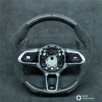 Jaguar 2020 XEL XFL FPACE modified GT carbon fiber sports steering wheel aircraft large paddles