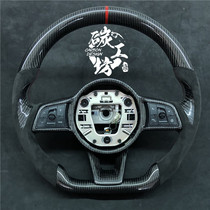 BYD BYD Tang second generation modified carbon fiber steering wheel sports model D non-destructive installation imported fur
