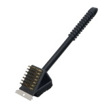 Щетка для барбекю Длинные барбекю вправо -Заклинание проводной щетки для барбекю для очистки щетки мультиразовая чистящая чистящая кисточка