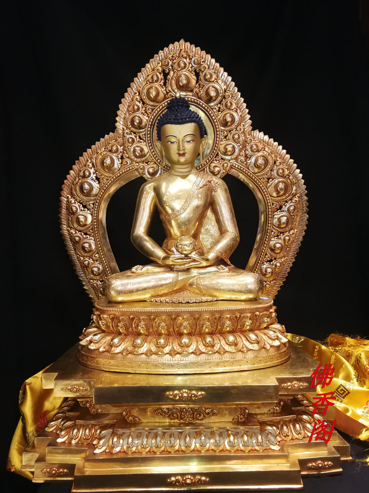 Handmade 70cm boutique of Nepal's handmade 70cm boutique craftsmanship Amitaba Buddha like a boutique Mythong Tibetan