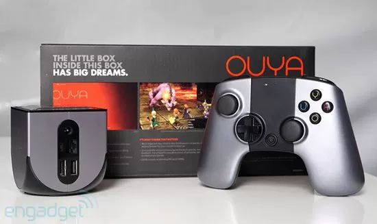 Ouya/Eurasian Tegra3 Android игровой ТВ бокс Android геймпад Амазон предпродажа