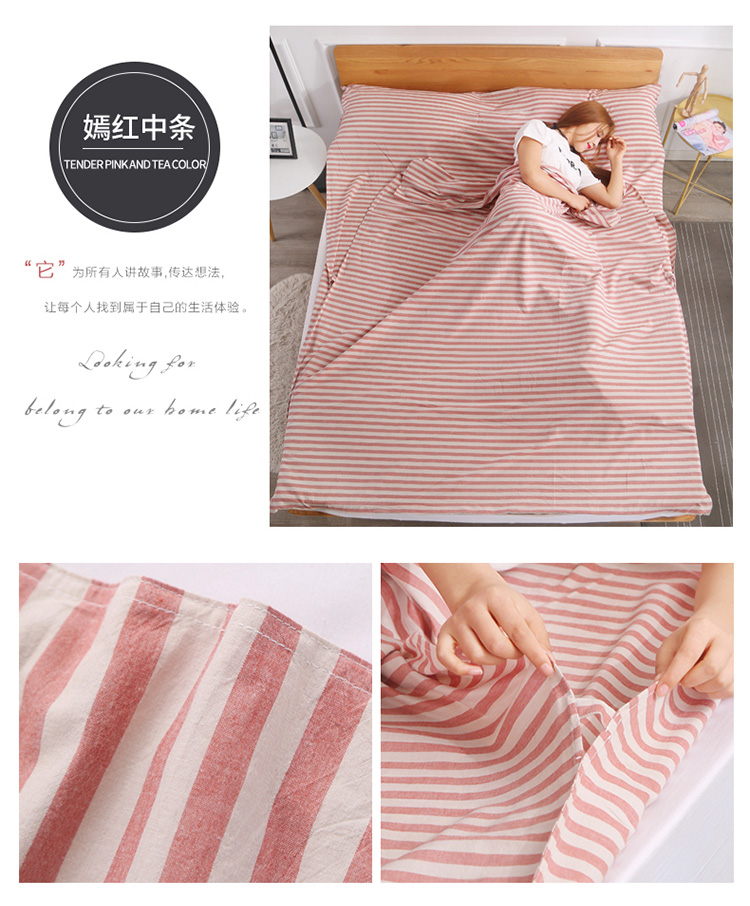 Khách sạn du lịch trên bẩn túi ngủ cotton dành cho người lớn trong nhà khách sạn đôi quilt cover du lịch xách tay tấm chống bẩn người