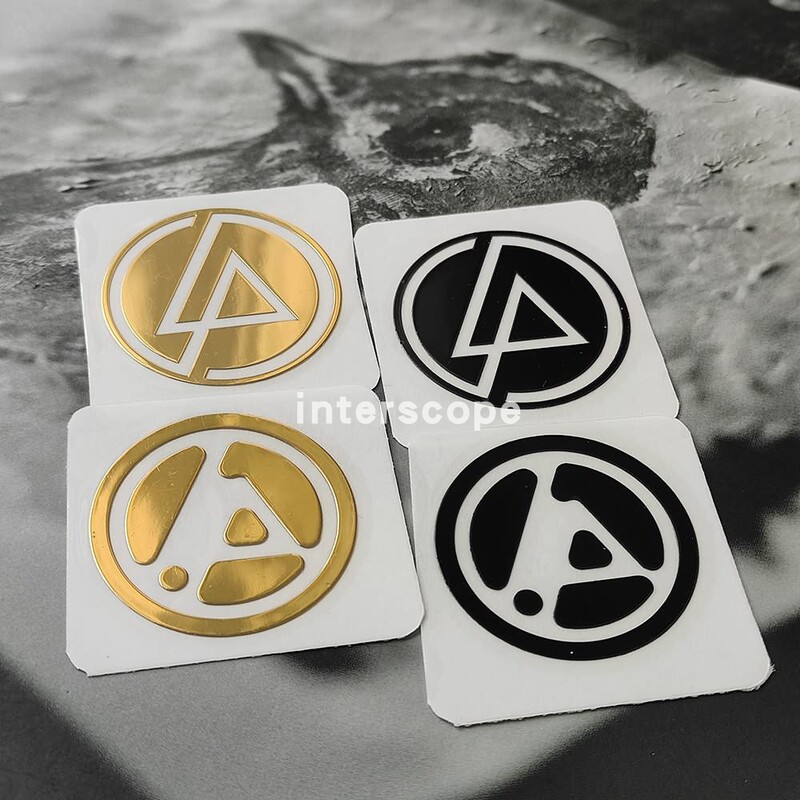 [Metal Stickers] Linkin Park Logo Rock Band Merchandise Stickers for Mobile Phones and Computers