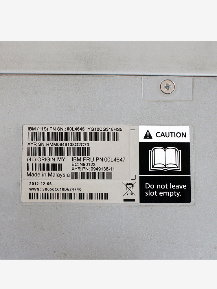00L4645 00L4647 IBM V7000 2076-112/124 Controller 8G Cache 3 00L4645 00L4647 IBM V7000 2076-112/124 Controller 8G Cache