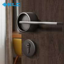 KLC door lock Indoor bedroom door lock Nordic silent door lock Modern simple bathroom solid wood door split lock