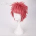 Mantouya Fairy Tail Naz Doragnir Smoky Pink Anti-quăn Cosplay Tóc giả - Cosplay