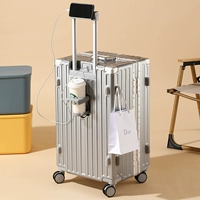 Серебряное серебро [серебряное серебро [утолщение с многофункциональным обновлением трех семь -точечных алюминиевых рамок] может использоваться для отправки прозрачных коробок