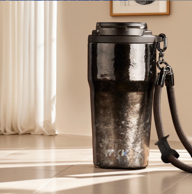 Genuine Tkk Pure Titanium Thermos Cup for Men, 2026 New Model, High-Looking Portable Water Cup, Large Capacity Car Coffee Cup Genuine Tkk Pure Titanium Thermos Cup for Men, 2026 New Model, High-Looking Portable Water Cup, Large Capacity Car Coffee Cup