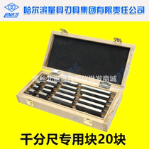 Hasim micrometer special Block 20 block gauge block standard block high precision block gauge set