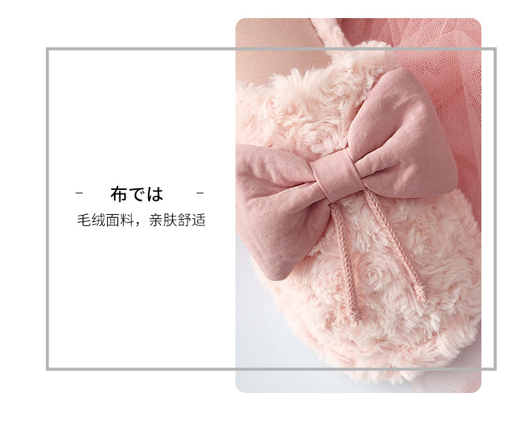 Dép cotton nữ mùa đông trong nhà trượt nhà ấm đôi dày dưới lông đôi nhà dễ thương giày nam mùa đông - Trang chủ dép đi trong nhà đẹp