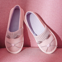 Spring and Autumn April month shoes pregnant women slippers summer bag with thin postpartum breathable maternal non-slip soft bottom summer