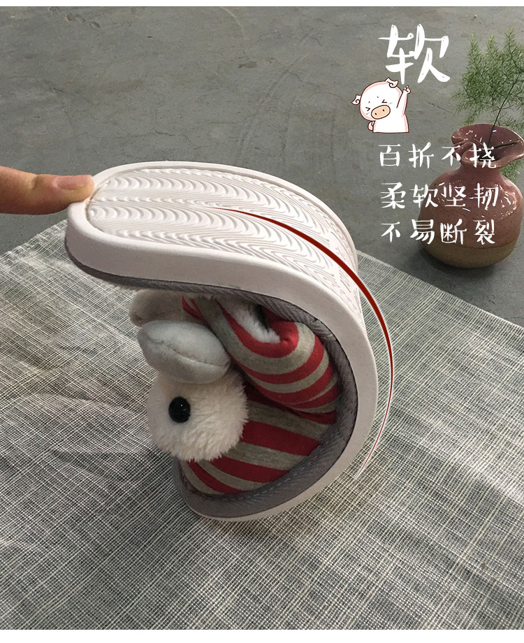 Dép cotton nữ mùa đông trong nhà trượt nhà ấm đôi dày không bao gồm đôi giày hoạt hình dễ thương mùa đông dép đi trong nhà lock&lock