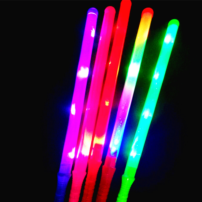 Concert Fluorescent Rod Electronic Rainbow Rod LED Large Fluorescence Rod Color Glorious Glory Bar