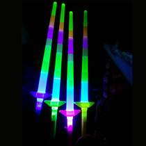Large four-section glow stick telescopic stick concert glow stick love stick props childrens toys can shrink stalls