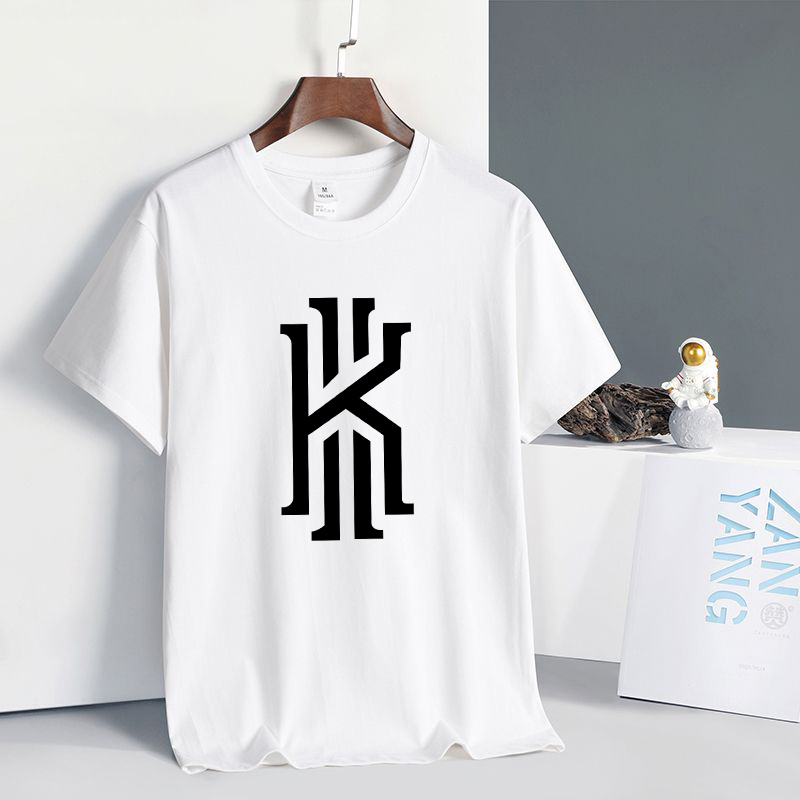 Irving James Short-Sleeved Men's Basketball Clothes Curry Sports T-Shirt Student Trendy Loose Large Size Half-Sleeved