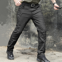 Outdoor sports Autumn Winter Executive Officer Tactical pants Male Special Soldiers Multiple Bags Work Pants Wear hard Han Jun Fans For Training Pants
