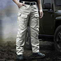 Autumn Winter Ruling Officer Tactical Pants Men Multiple Bags Work Pants Wear Pants Wear Casual Pants Military Fans Hard Hanty Pants Long Pants