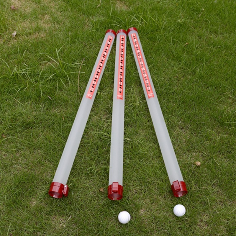 Golf ball picker hand-held transparent plastic pick-up ball barrel club without bending over storage tube golf supplies ball picker