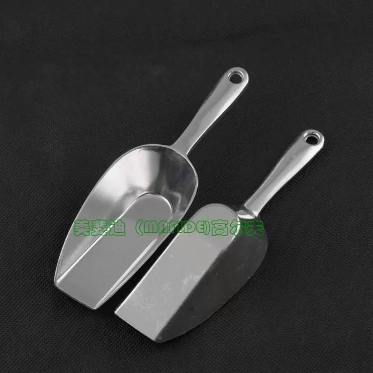 Quảng cáo xúc cát cát phẳng đáy nhôm nhỏ cát scoop sân vận động caddy cung cấp hộp cát bao cát xô cát