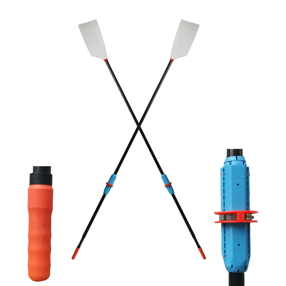 Q38-slim-type full carbon fiber rowing double paddle QQSPORT