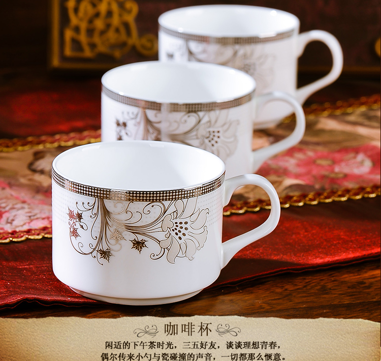 Ceramic coffee cup sets up phnom penh European contracted ipads porcelain coffee cup tea cups and saucers afternoon tea set