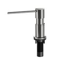 304 stainless steel dish soap sink press soap dispenser kitchen sink press extension bottle artifact dish basin