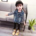 Áo vest bé gái xuân hè 2019 mới cho bé Hàn Quốc 3 tuổi 1 bé denim vest vest kiểu tây áo khoác trẻ em Áo ghi lê