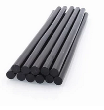 Large black adhesive tape large black rubber stick direct 11MM hot melt adhesive gun special