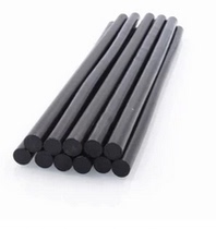 Large black adhesive tape large black rubber stick direct 11MM hot melt adhesive gun special
