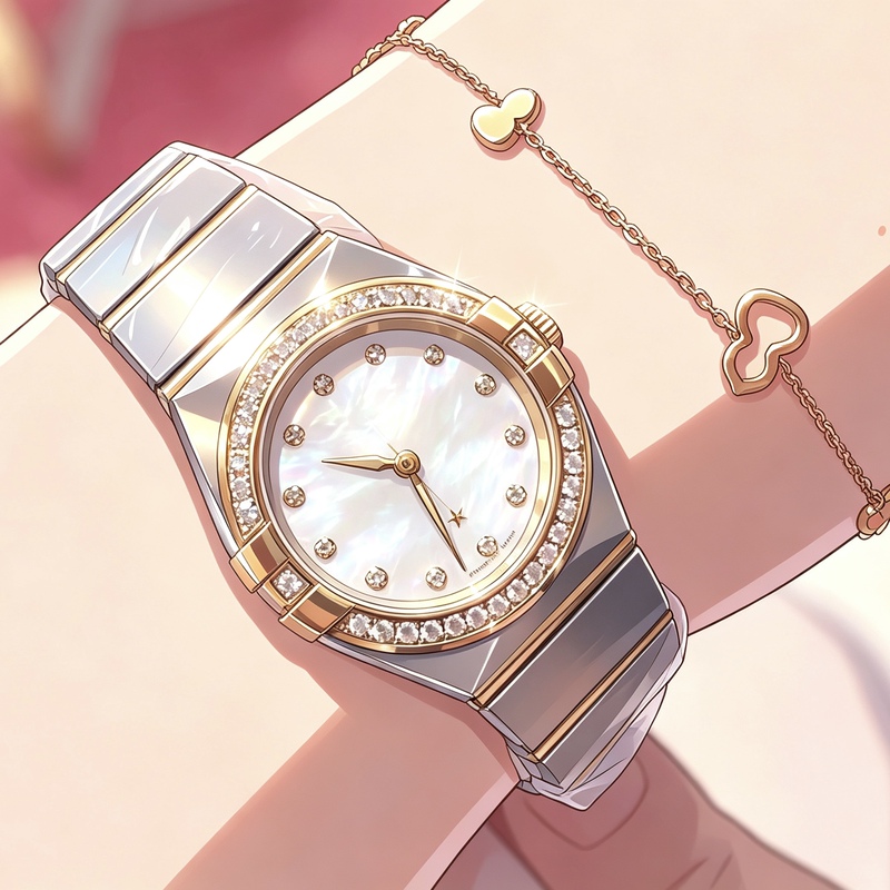 【Mi Gongzi】Gz414 Full Diamond Dial Constellation Series Watch