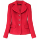 2018 thu đông mới ngắn đoạn phù hợp với áo khoác cashmere cổ tròn nhỏ thời trang Hàn Quốc áo len mỏng nữ áo dạ nữ Áo khoác ngắn