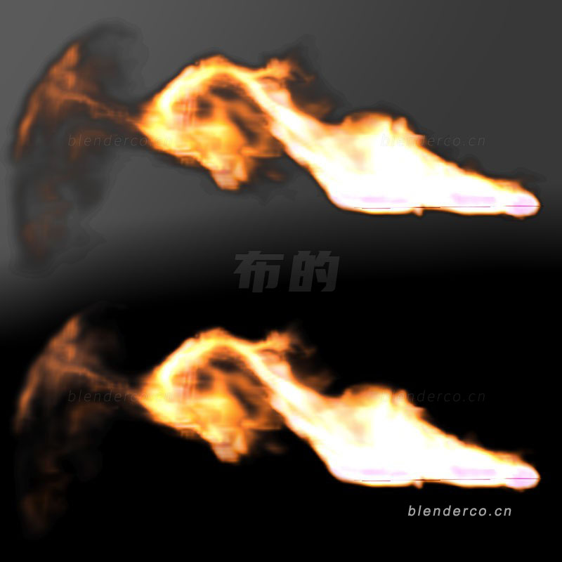 blender燃烧火焰烟雾爆炸特效素材28