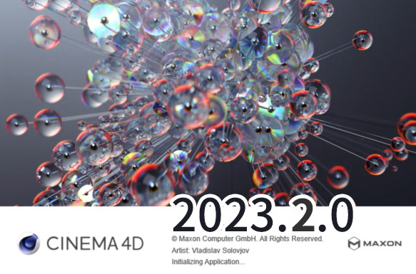 MAXON Cinema 4D C4D 2023.2.0 Win/Mac 中文版/英文版/破解版【解压后附带安装说明】