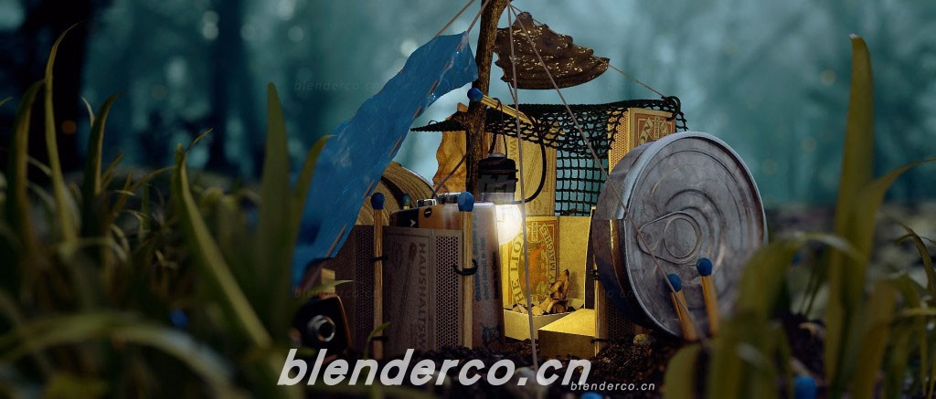 blender缩小版场景模型-群友分享-作者不清楚，知道的留言。