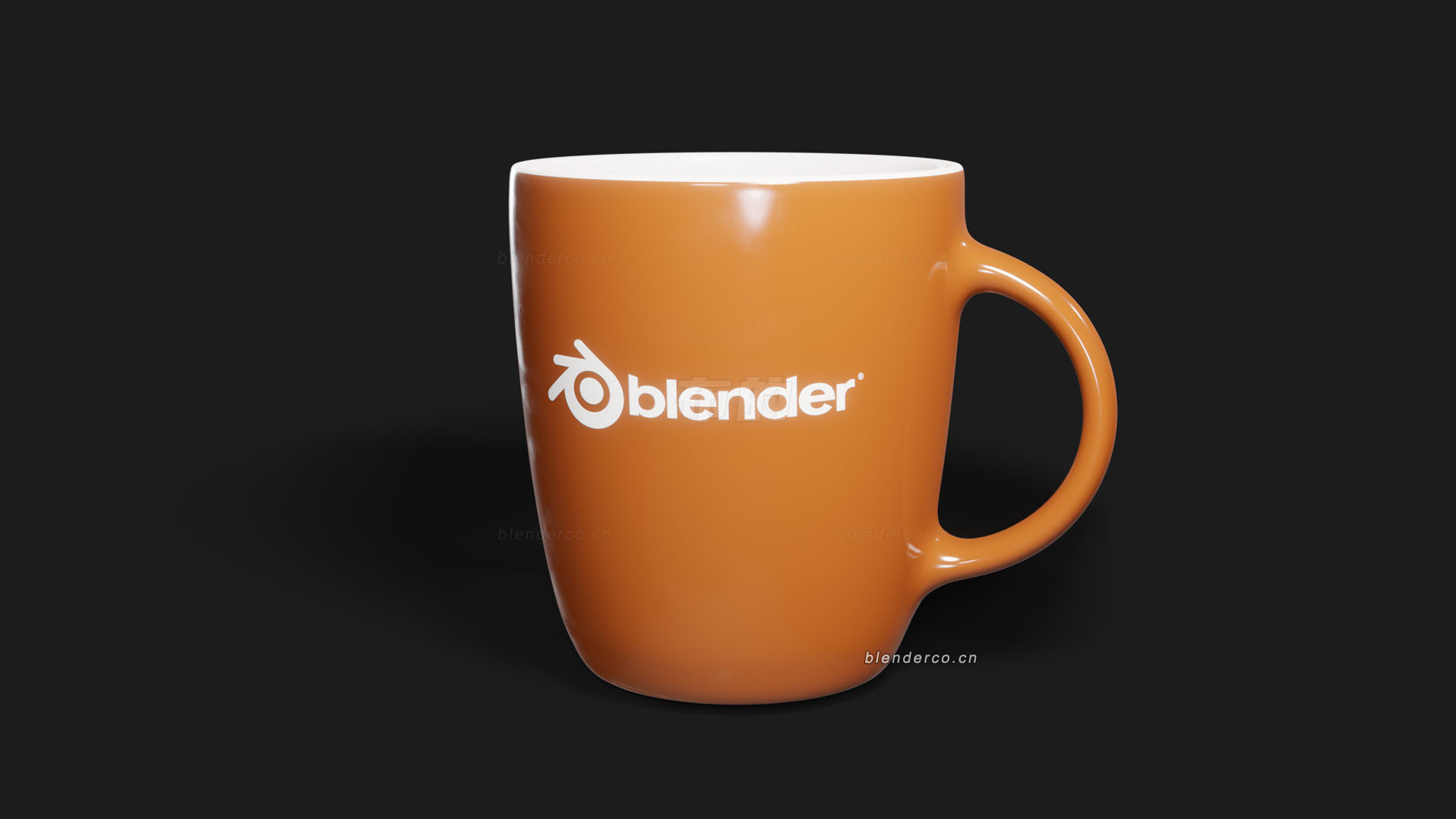 Blender杯子马克杯模型