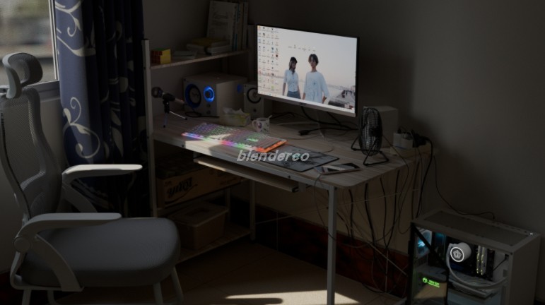 Blender4.2, 台式电脑