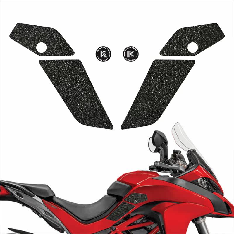Suitable for duckadi multistrada1200s tank slip-slip patch protection side sticker Sticker Appliquet