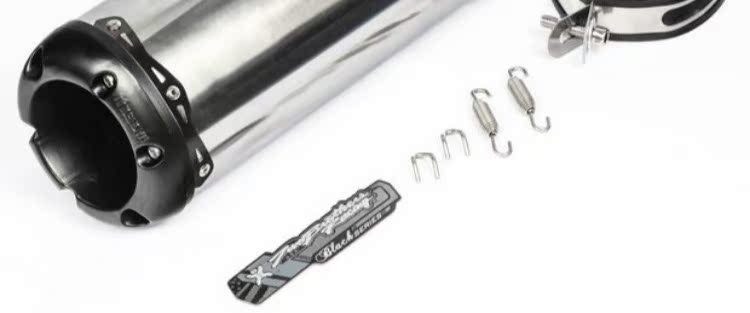 Xe máy thể thao sửa đổi âm thanh xe CB400 Ninja 350R6 sáu mắt quỷ GSX1300K7K8 ống xả anh em - Ống xả xe máy cổ pô xe máy