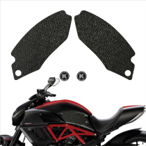 Suitable for Dukadi big devil side stick tank non-slip patch protection sticker DIAVEL CARBON sticker applie