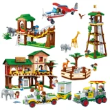 [Сокращение составляет 100 юаней за полную 199] Bangbao's Children's Fun Fight Bight Block Toy Toy National Zoo