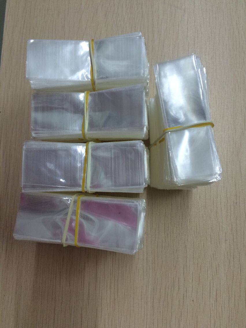 OPP flat pocket 2 * 10 plastic bag transparent bag pen bag Ornament Bag 5 silk thickness 1000