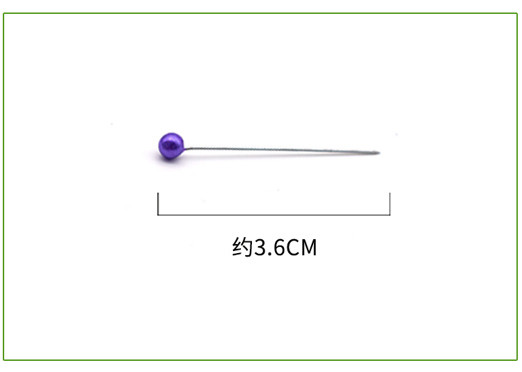 Pin màu định vị kim quần áo cắt hạt kim kim lớn cố định rỉ sét cố định pin chèn công cụ - Công cụ & vật liệu may DIY kim máy may