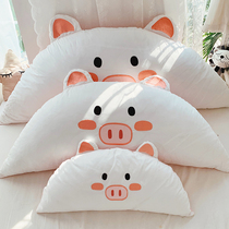 Cartoon cute childrens bedside cushion large backrest Single sofa pillow Tatami bed princess pillow double